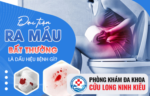Đại tiện ra máu là bệnh lý gì?
