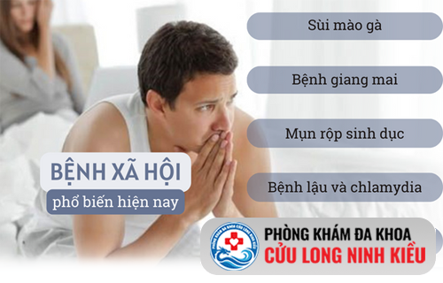 Dấu hiệu của các bệnh xã hội thường gặp ở nam và nữ hiện nay