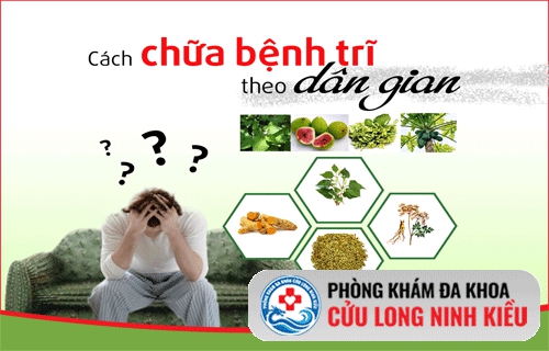Phương pháp dân gian chữa bệnh trĩ