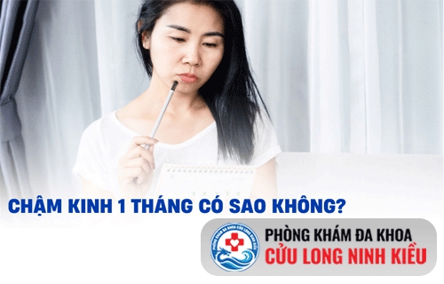 trễ kinh, chậm kinh có bị bệnh gì không?