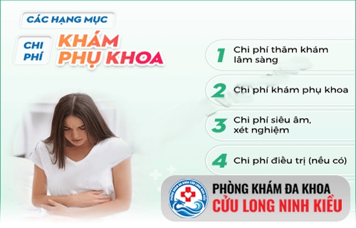 Khám phụ khoa tổng quát hết bao nhiêu tiền?