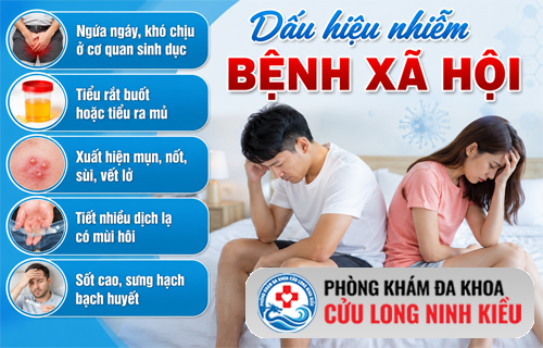 Cảnh báo đỏ: Dấu hiệu nhiễm bệnh xã hội chớ nên xem nhẹ