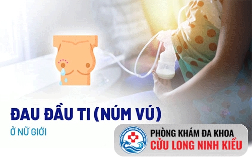 Nỗi khổ của chị em bị đau núm vú