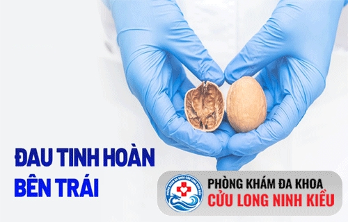 Đau bìu bên trái và cách chữa trị hiệu quả