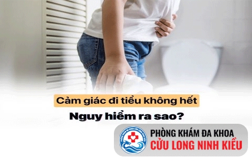 Cảnh báo đi tiểu không hết