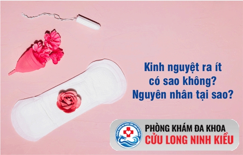 Kinh nguyệt ra ít có nguy hiểm không? bao nhiêu thì bình thường?