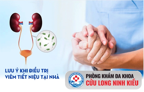 những lưu ý khi điều trị viêm đường tiết niệu