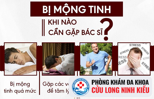 Mộng tinh khi ngủ là yếu sinh lý không?