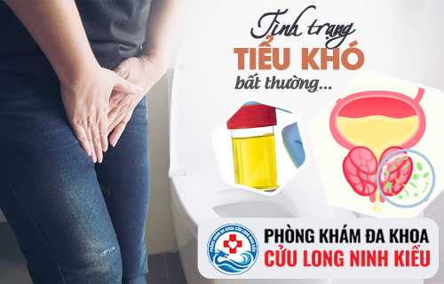 Tiểu khó - Nguyên nhân và cách điều trị hiệu quả