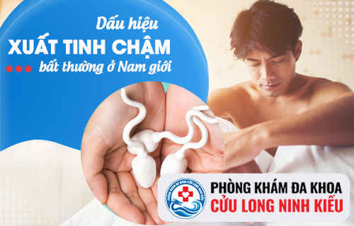 Những biểu hiện của tình trạng chậm xuất tinh ở nam giới