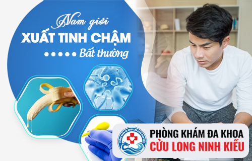 Nguyên nhân gây chậm xuất tinh ở nam giới