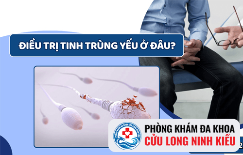 Phương pháp điều trị tình trạng tinh trùng yếu ở nam giới