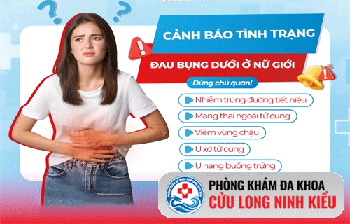 Đau bụng dưới là dấu hiệu của bệnh gì?