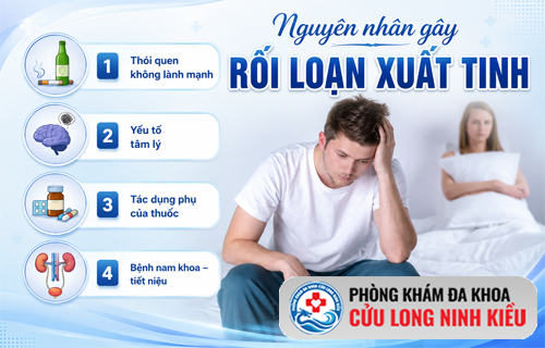 Bật mí những nguyên nhân rối loạn xuất tinh khiến nam giới bất lực