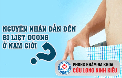 Nguyên nhân gây ra bệnh bệnh liệt dương ở nam giới