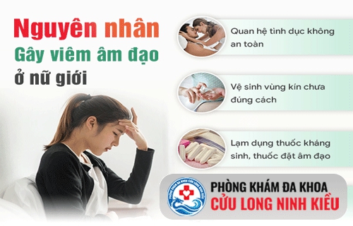Nguyên nhân gây viêm âm đạo là gì?