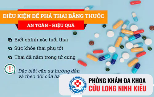 Phá thai bằng thuốc an toàn