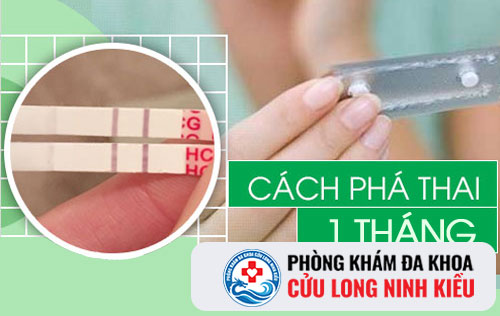 Cách phá thai dưới 1 tháng an toàn