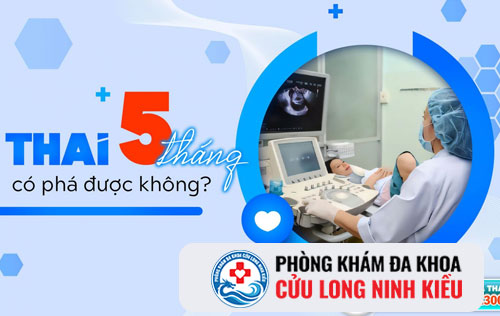 Thai 5 tháng phá được không?