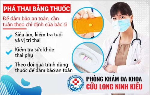 Địa chỉ phá thai bằng thuốc an toàn ở Cần Thơ
