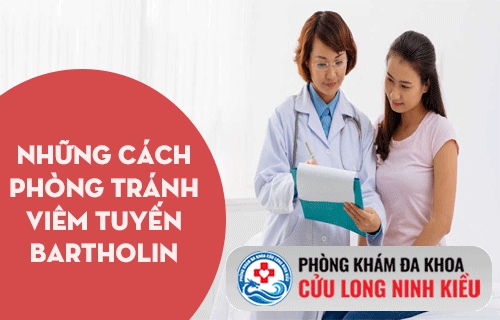 Cách phòng bệnh viêm tuyến Bartholin
