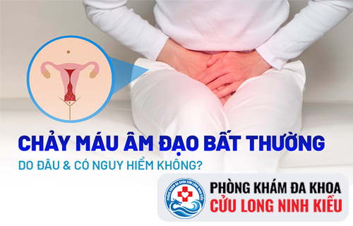 Chảy máu âm đạo là bệnh gì?