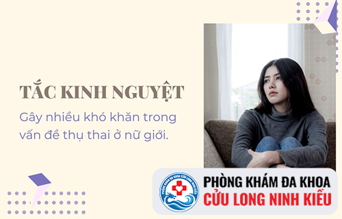 Tắc kinh nguyệt có tác hại gì?