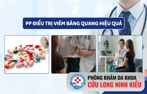 Điều trị viêm bàng quang như thế nào hiệu quả nhất ?