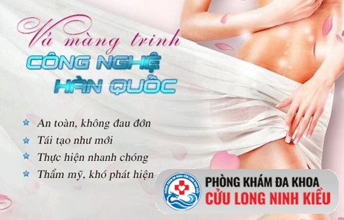 7 ưu thế tuyệt vời của phương pháp vá màng trinh Hàn Quốc