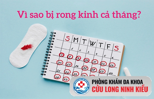 Tìm hiểu nguyên nhân gây rong kinh ở nữ giới