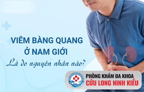 Nguyên nhân gây viêm bàng quang ở nam giới