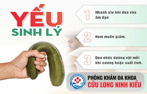 Yếu sinh lý ở nam giới
